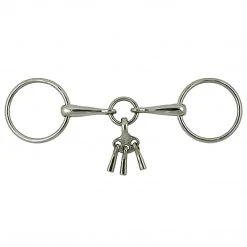 Jacks Mfg Horse Bits Player Ring Snaffle Bit