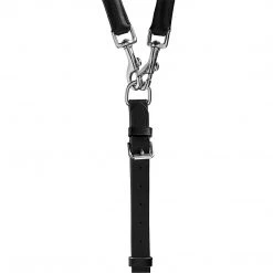 JPC Equestrian HDR Draw Reins With Snaps Horse Training Equipment