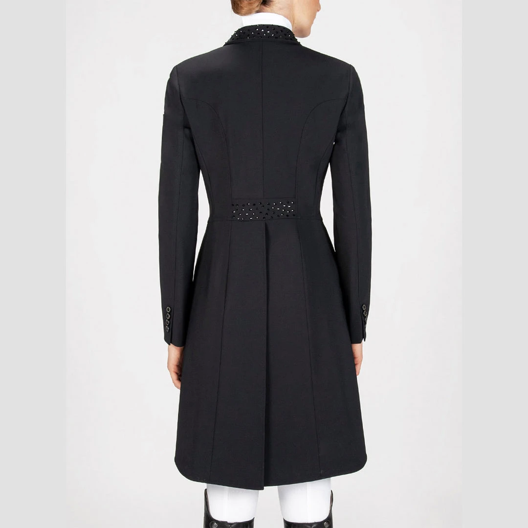 Discount 👍 Equiline Women's Marilyn Dressage Tail Coat In X-Cool Evo 💯 8 Equiline Women's Marilyn Dressage Tail Coat In X-Cool Evo