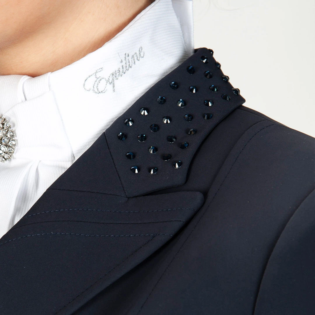 Discount 👍 Equiline Women's Marilyn Dressage Tail Coat In X-Cool Evo 💯 10 Equiline Women's Marilyn Dressage Tail Coat In X-Cool Evo