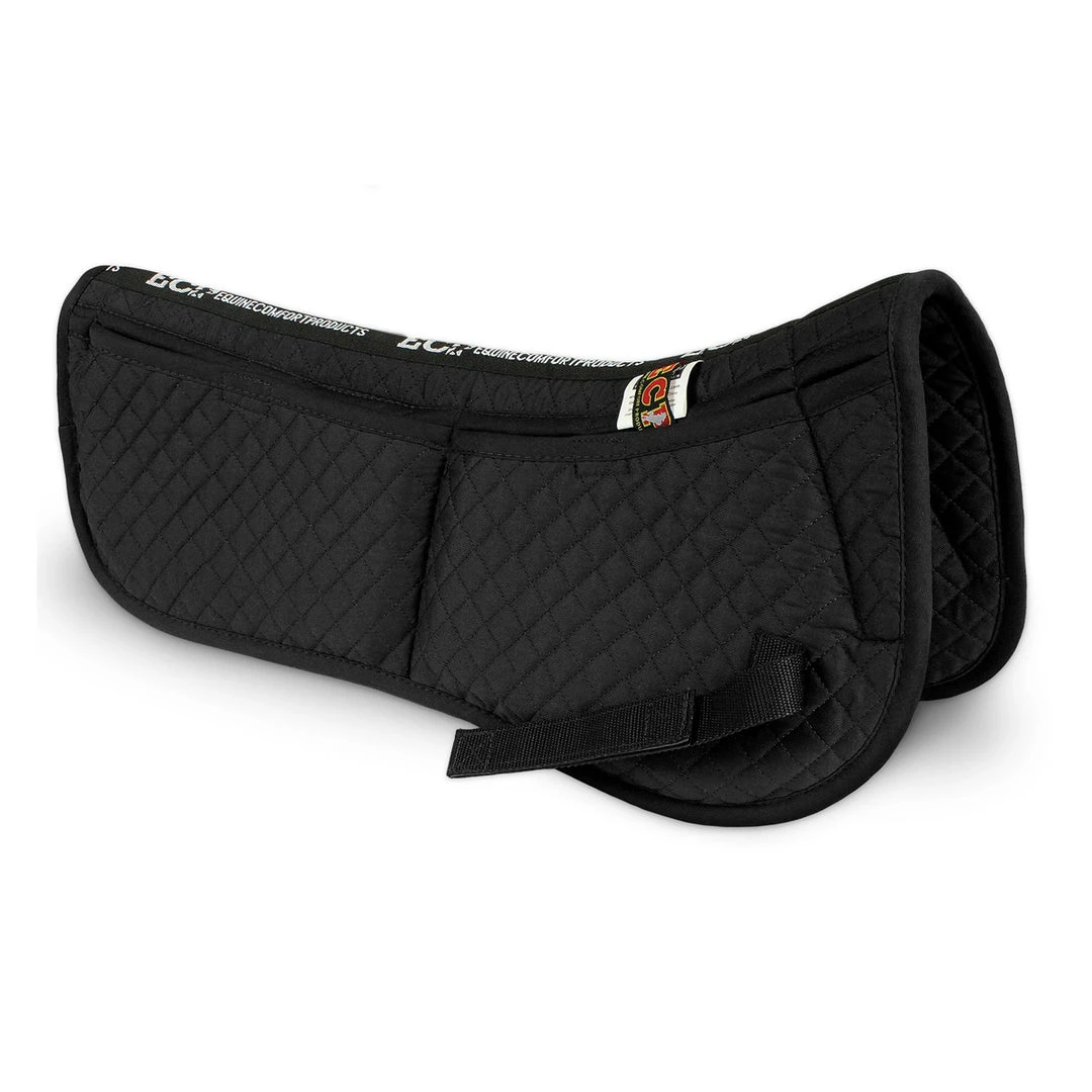 Cheapest ⭐ Equine Comfort Products ECP Quilted Correction Half Pad Saddle Pads & Fittings 🎁 5 Equine Comfort Products ECP Quilted Correction Half Pad Saddle Pads & Fittings