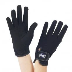 English Riding Supply Ovation Child's Hearts & Horses Gloves Equestrian Accessories