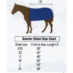 Jacks Mfg 5/A Baker Fleece Quarter Sheet