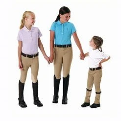 English Riding Supply Equistar Child's Pull On Knee Patch Jodhpurs