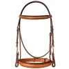 Edgewood 3/4" Fancy Raised Padded Bridle With Padded Crown English Bridles