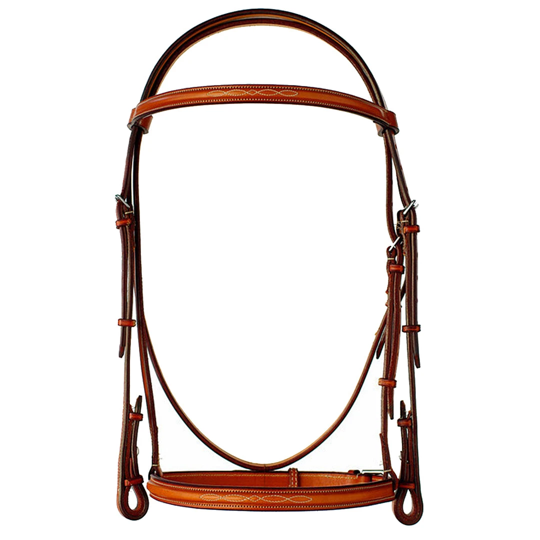 Wholesale ๐งจ English Bridles Edgewood 5/8" Fancy Stitched Raised Bridle ๐ 3 English Bridles Edgewood 5/8" Fancy Stitched Raised Bridle