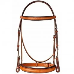 English Bridles Edgewood 1" Fancy Raised Padded Bridle With Padded Crown