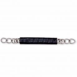Partrade Horse Bits Metalab Single Curb Chain With Leather Cover