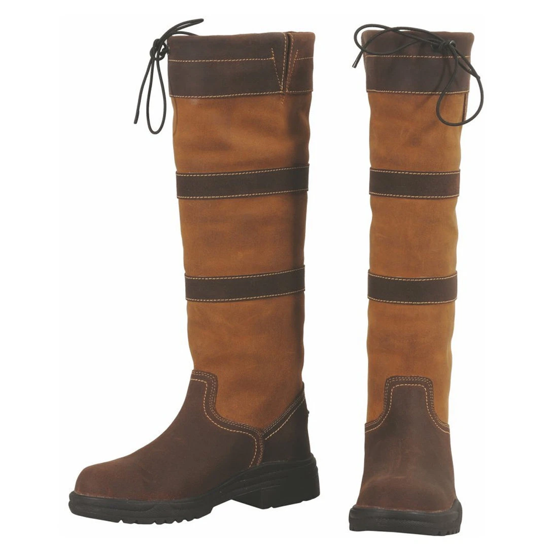 Brand new 👏 JPC Equestrian Riding Boots & Half Chaps TuffRider Children's Lexington Waterproof Tall Country Boots 😀 3 JPC Equestrian Riding Boots & Half Chaps TuffRider Children's Lexington Waterproof Tall Country Boots