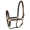 Buy ✔️ JPC Equestrian Lettia Padded Leather Halter Halters & Leads 😍 2 JPC Equestrian Lettia Padded Leather Halter Halters & Leads