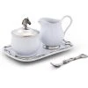 Equestrian Decor Arthur Court Sugar & Creamer Set