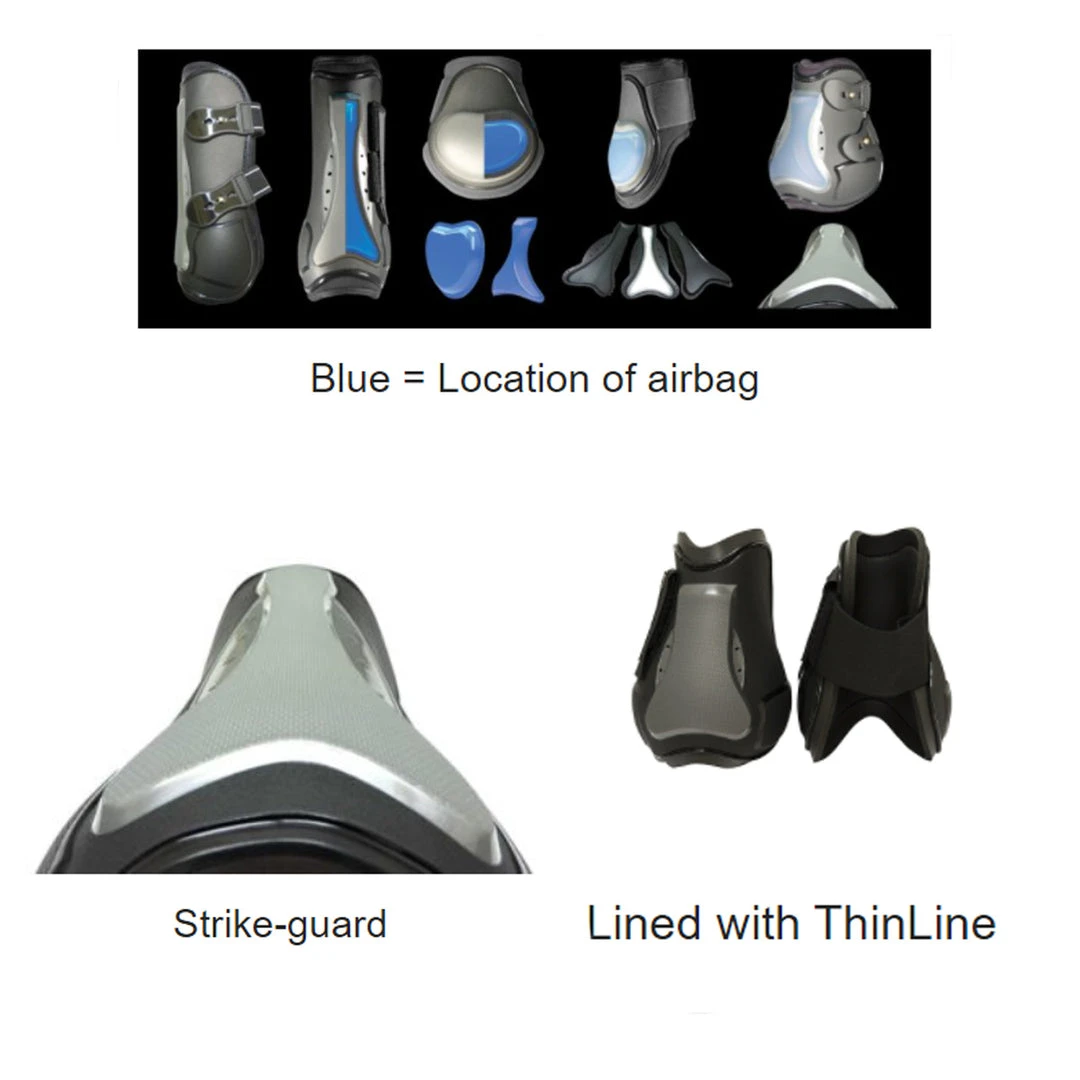 Hot Sale ❤️ Horse 🎉 Boots & Wraps ThinLine Flexible Filly Lightweight Breathable Air Shock Front Tendon Horse Boots 🎁 6 Horse Boots & Wraps ThinLine Flexible Filly Lightweight Breathable Air Shock Front Tendon Horse Boots