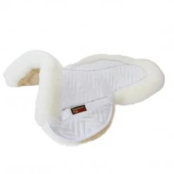 Saddle Pads & Fittings Fleeceworks Therawool Classic Half Pad With Rolled Edge