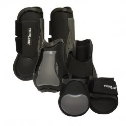 ThinLine Flexible Filly Lightweight Breathable Air Shock Fetlock Horse Boots