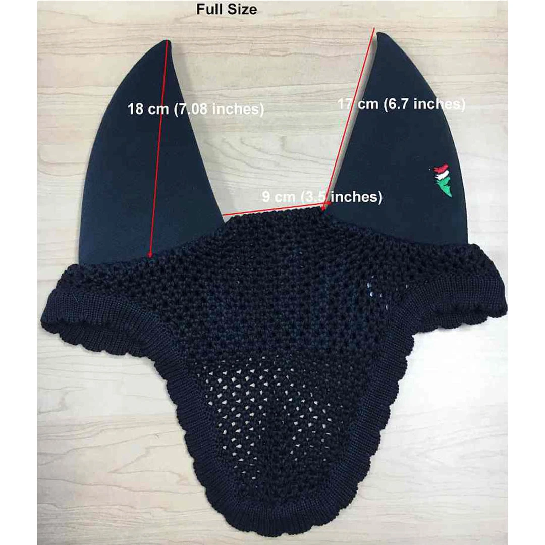 Brand new ✨ Horse Training Equipment Equiline Soundless Ear Net 🎉 9 Horse Training Equipment Equiline Soundless Ear Net