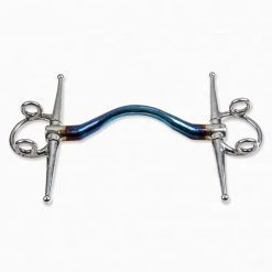 Equine Industries Trust Sweet Iron Full Cheek Gag Medium Port Horse Bits