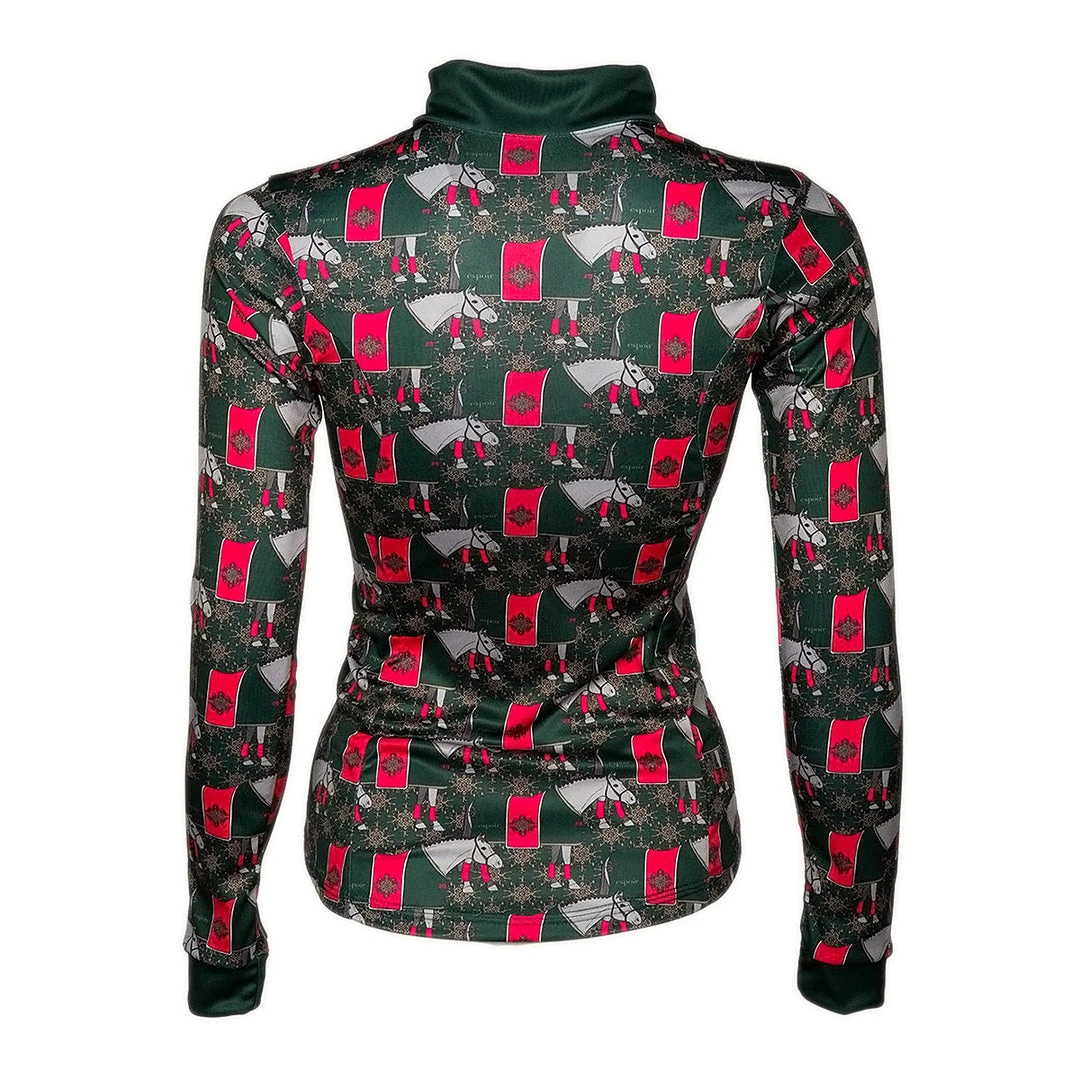 Budget ❤️ Somerset Equestrian Trading Espoir Ladies Lumiere Quarter Zip Sun Shirts 🧨 6 Somerset Equestrian Trading Espoir Ladies Lumiere Quarter Zip Sun Shirts