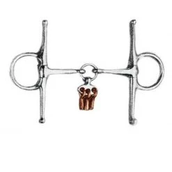 Weatherbeeta Korsteel Stainless Steel Copper Keys Full Cheek Training Snaffle Bit Horse Bits