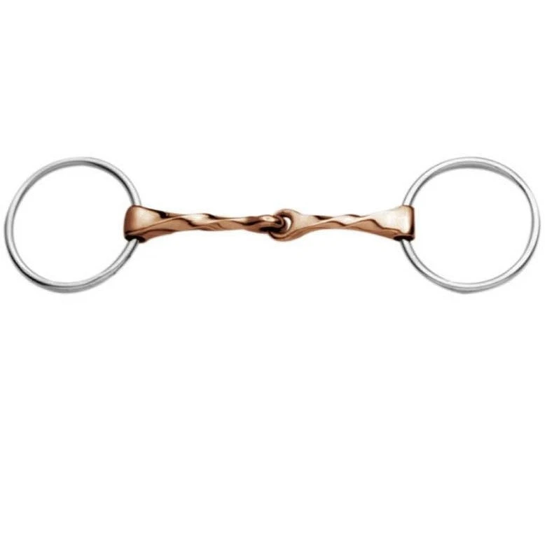 Best reviews of ⌛ Weatherbeeta Korsteel Stainless Steel Copper Mouth Slow Twist Loose Ring Snaffle Bit Horse Bits ❤️ 3 Weatherbeeta Korsteel Stainless Steel Copper Mouth Slow Twist Loose Ring Snaffle Bit Horse Bits