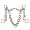 English Riding Supply Centaur Stainless Steel Weymouth Curb Bit With 8cm Sliding Cheeks