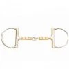 English Riding Supply Centaur Stainless Steel Roller Mouth D-Ring Bit Horse Bits