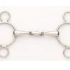 English Riding Supply Ovation Elite Solid Stainless Steel 2-Ring Gag Horse Bits