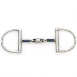 English Riding Supply Centaur Blue Steel Oval Peanut Mouth King Dee Bit Horse Bits