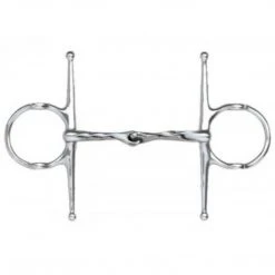 English Riding Supply Centaur Twisted Mouth Full Cheek Gag Bit