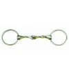 English Riding Supply Horse Bits Centaur Stainless Steel Slow Twist Loose Ring 65mm Snaffle Bit