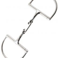 Weatherbeeta JP Korsteel Stainless Steel Dr Bristol Hunter Dee Ring Snaffle Bit