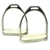 Intrepid Coronet Fillis Stirrup Irons With Pads Saddle Pads & Fittings