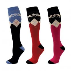 JPC Equestrian JPC Equine Couture Ladies Hadley Knee Hi Socks
