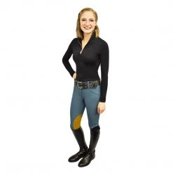 Tailored Sportsman Girls Front Zip Trophy Hunter Breeches