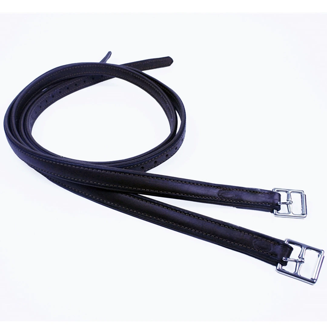 Budget ❤️ Nunn Finer Padded Nylon Centered Stirrup Leathers ✔️ 3 Nunn Finer Padded Nylon Centered Stirrup Leathers