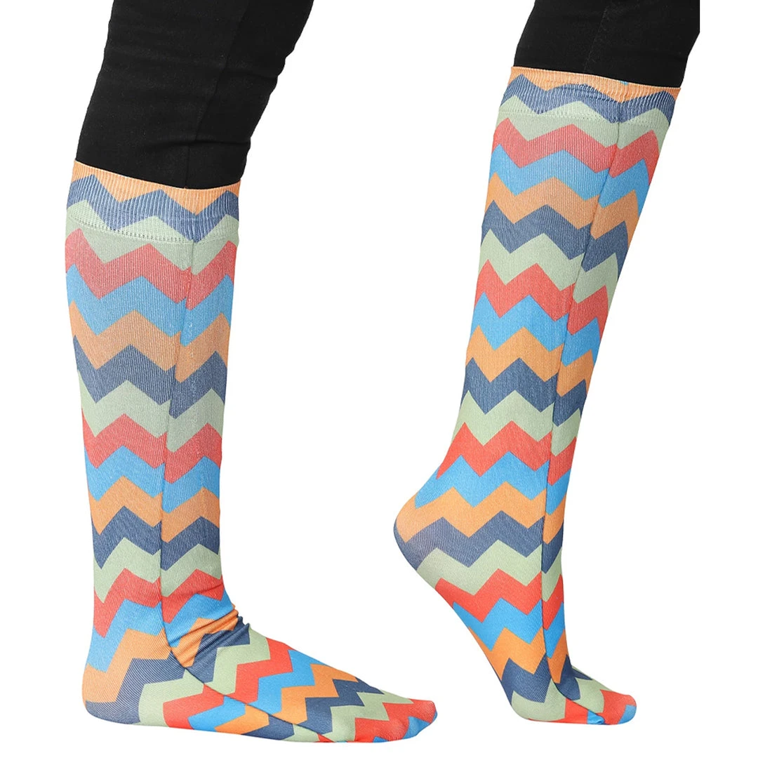 Cheapest ๐ JPC Equestrian TuffRider Printed CoolMax Boot Sock ๐ 3 JPC Equestrian TuffRider Printed CoolMax Boot Sock