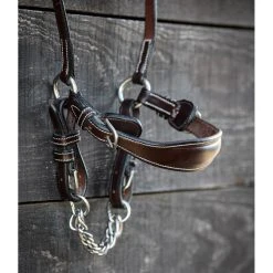French Equestrian Jump'in Chain Drop Noseband - Week Collection English Bridles