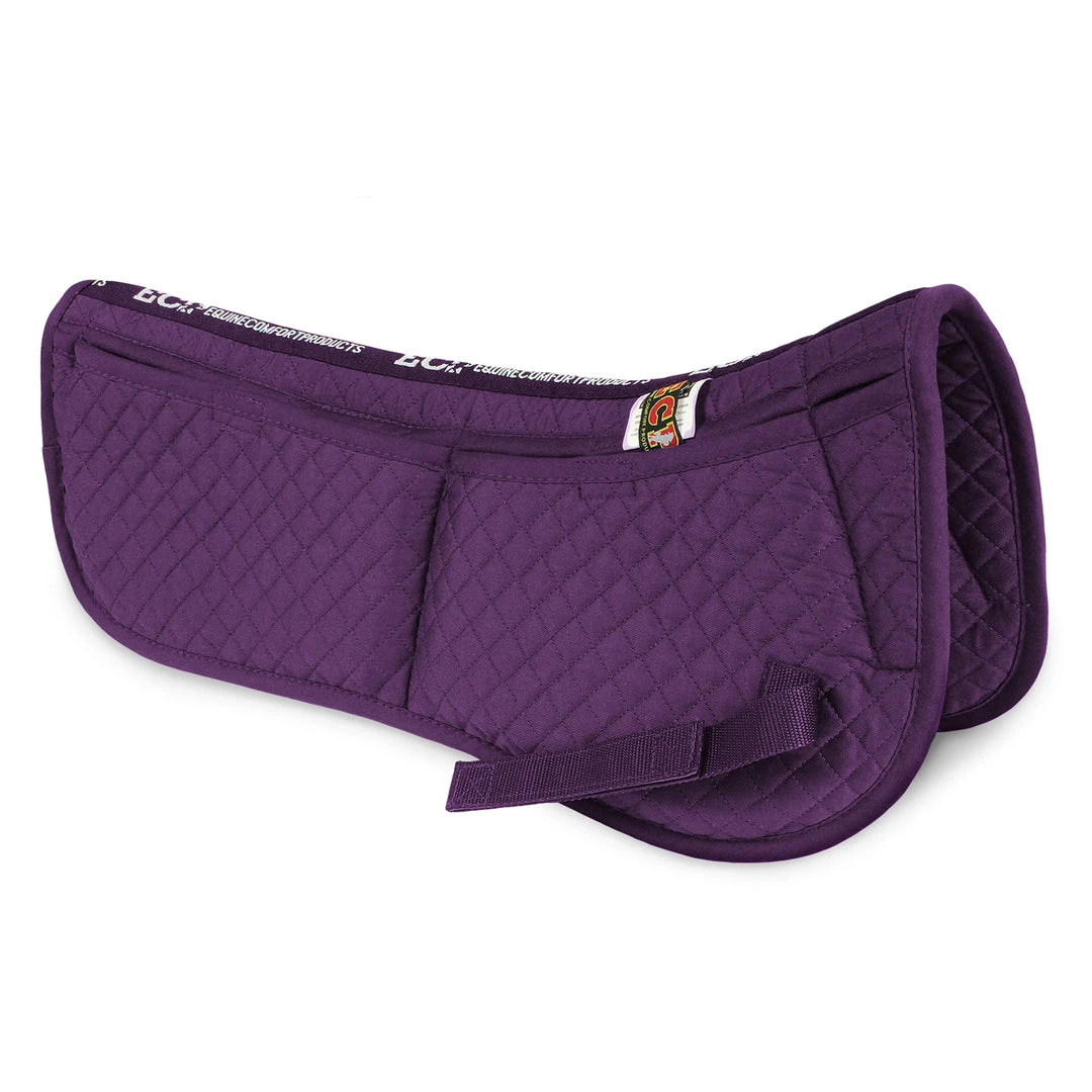 Cheapest ⭐ Equine Comfort Products ECP Quilted Correction Half Pad Saddle Pads & Fittings 🎁 13 Equine Comfort Products ECP Quilted Correction Half Pad Saddle Pads & Fittings