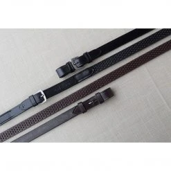 Red Barn By KL Select Pebble Grip Reins