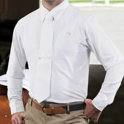 English Riding Supply Romfh Boys' Long Sleeve Competitor Show Shirt Show Jackets