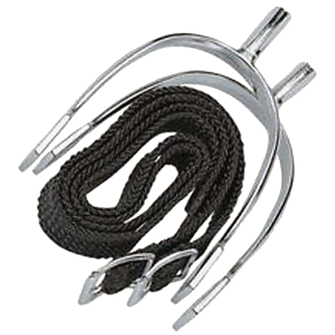 Best Pirce 🤩 Weatherbeeta Equestrian Accessories 3/4" Spurs With Straps Set ⭐ 4 Weatherbeeta Equestrian Accessories 3/4" Spurs With Straps Set