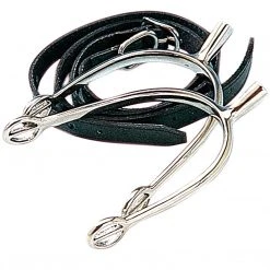 Weatherbeeta Equestrian Accessories 3/4" Spurs With Straps Set