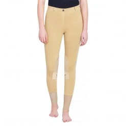 JPC Equestrian TuffRider Ladies Starter Lowrise Pull On Knee Patch Breeches