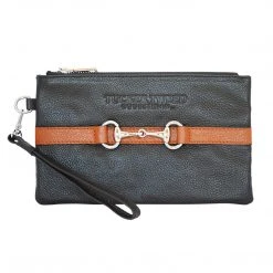 Tucker Tweed Equestrian Wellington Wristlet