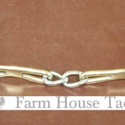FHT Custom Made Bits Horse Bits Custom Made Tear Drop Dee Ring Snaffle